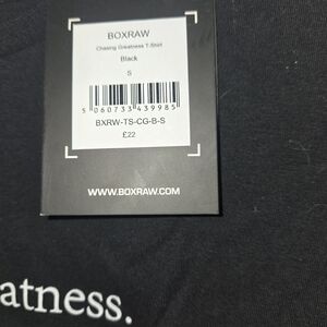 BOXRAW Black Short Sleeve T-Shirt